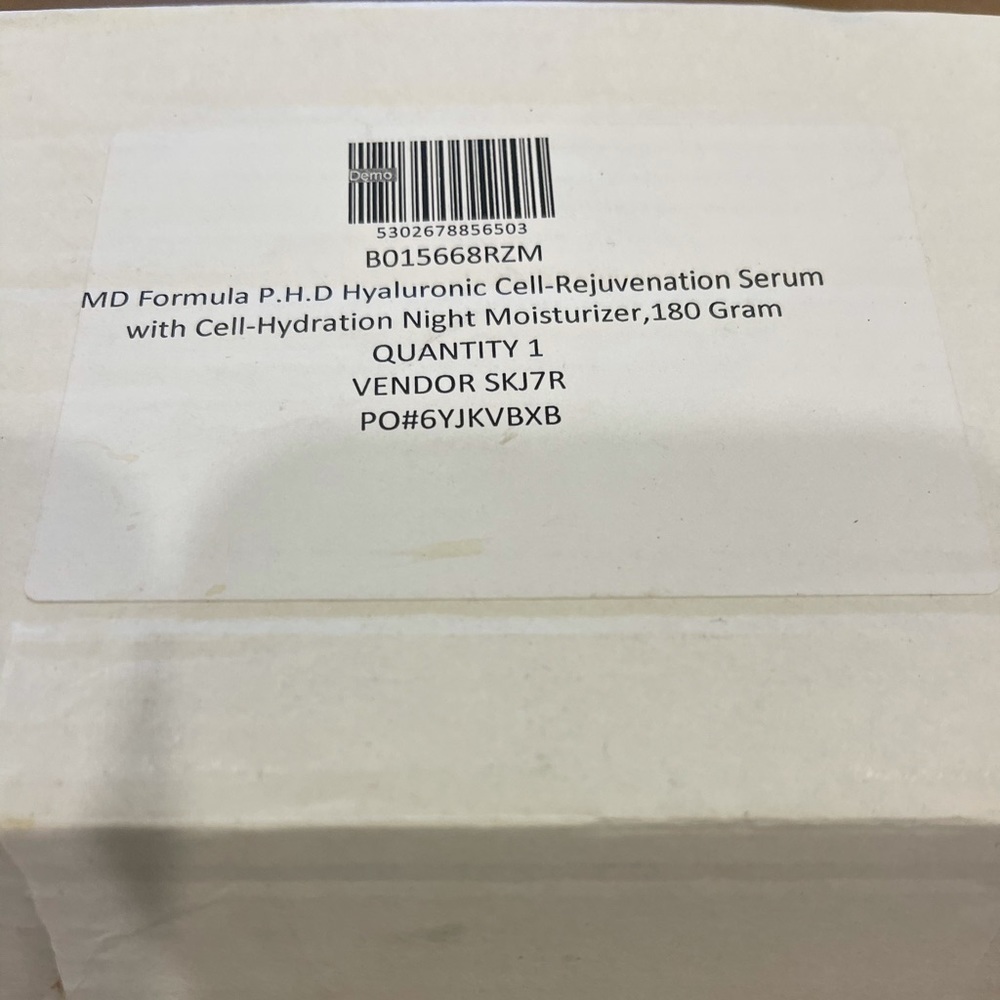 MD Formula P.H.D. hyaluronic cell rejen